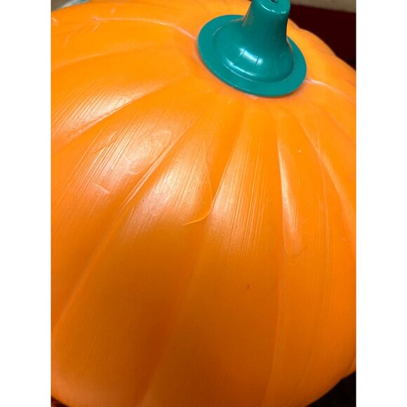 Halloween Plastic Blow Mold Jack-O-Lantern Pumpkin Tabletop  Decoration - Picture 10 of 10